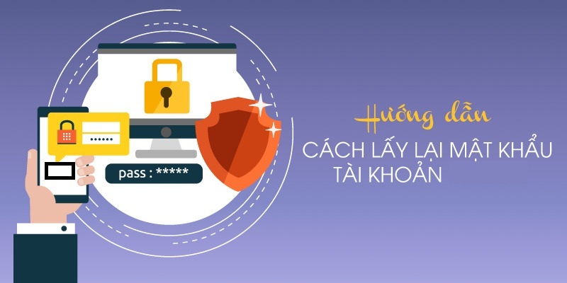 hướng dẫn lấy lại mật khẩu Dabet